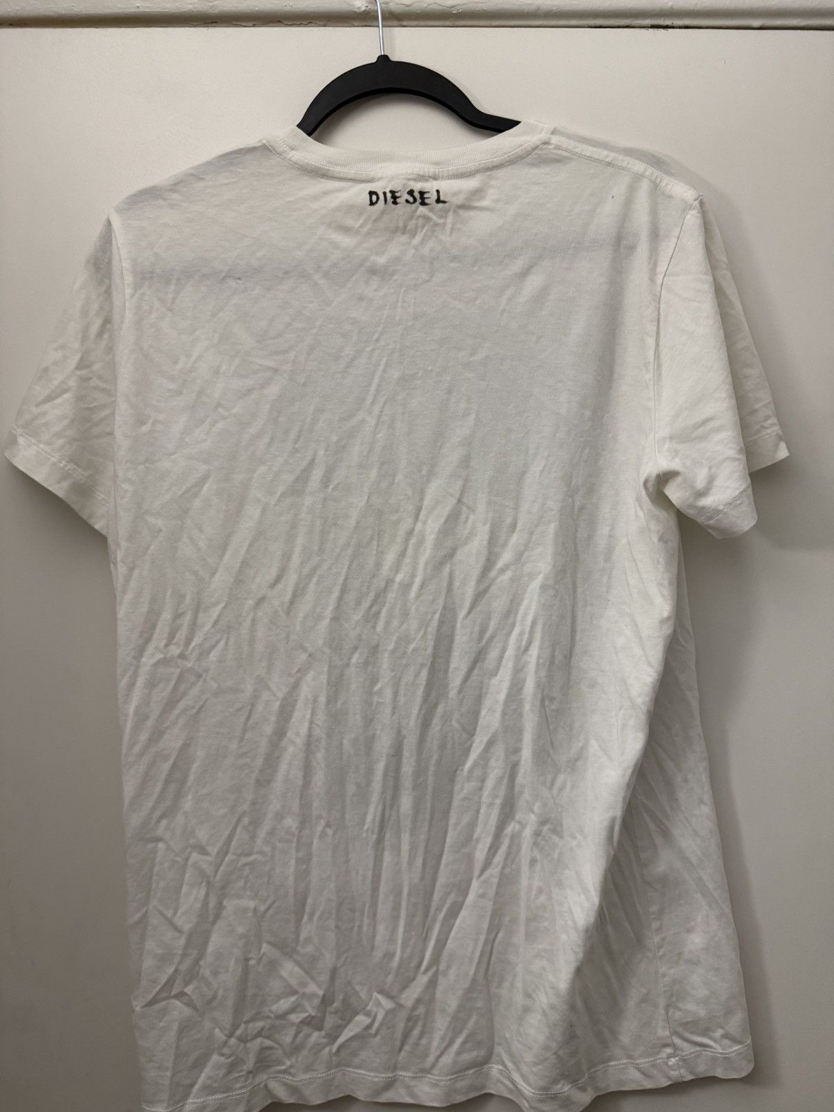 Diesel Diesel White Tee Size US L / EU 52-54 / 3 - 2 Thumbnail