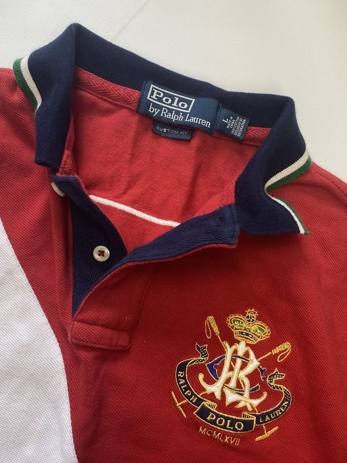 Polo Ralph Lauren Polo Ralph Lauren Number 3 Rugby Jersey Cheef Keef Style Size US M / EU 48-50 / 2 - 4 Thumbnail
