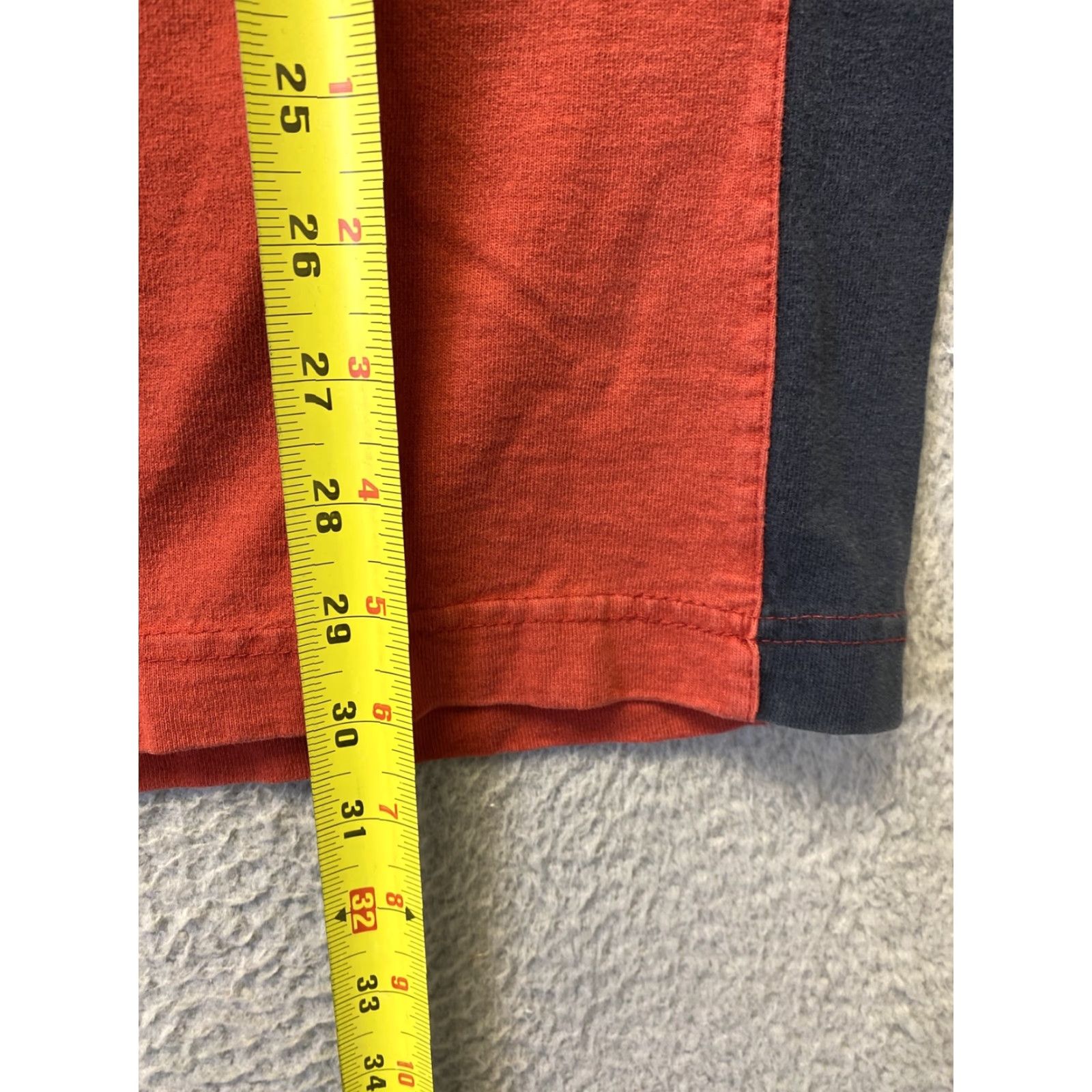 Vintage BUM Men's Long Sleeve Red Crew Neck Casual T-Shirt XL Outdoors 96-13 Size US XL / EU 56 / 4 - 7 Thumbnail