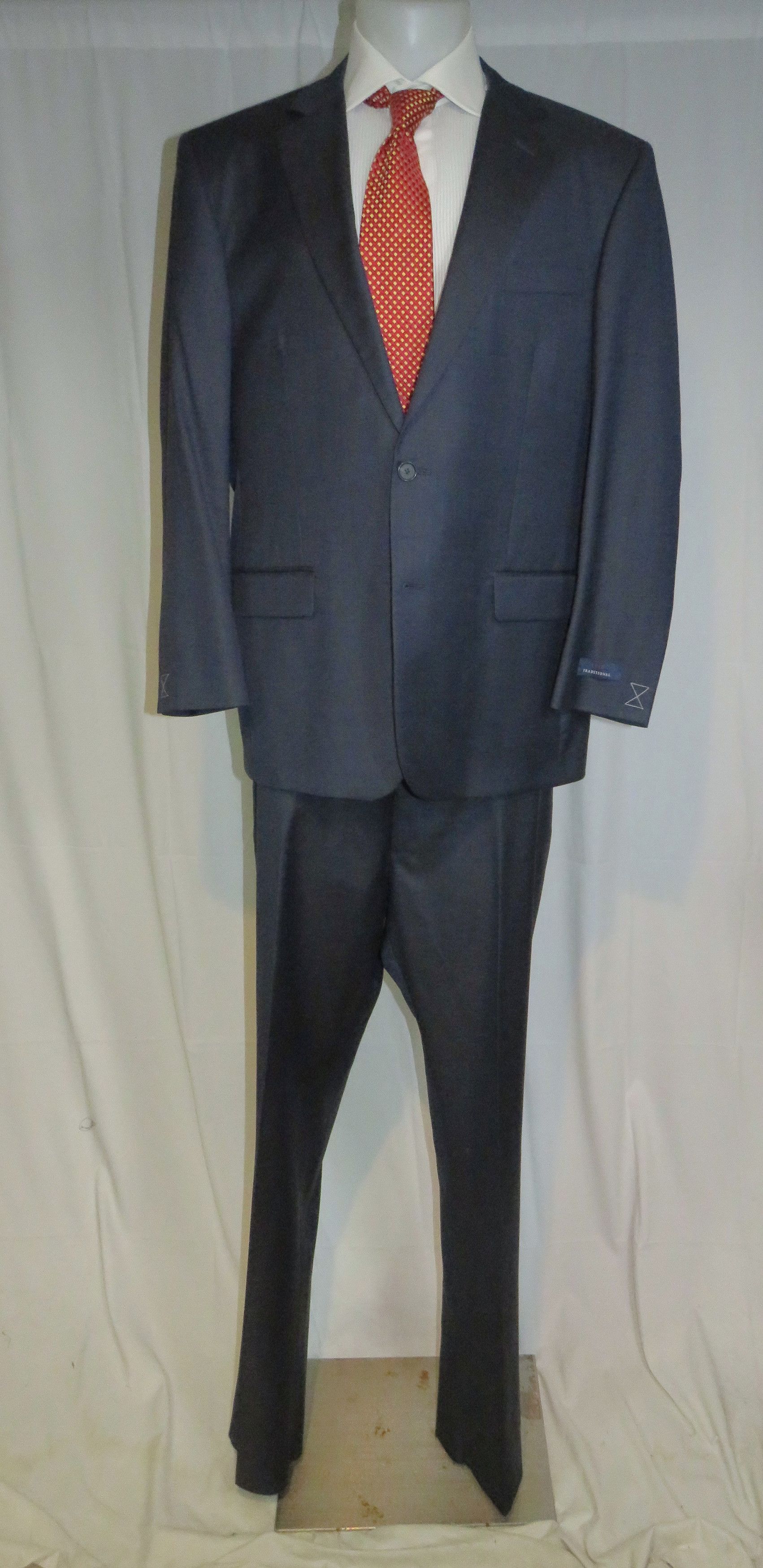 Brooks Brothers 1818 Traditional Vitale Blue Nailshead Two BTTN Suit 48R NWT Size 48R - 1 Thumbnail