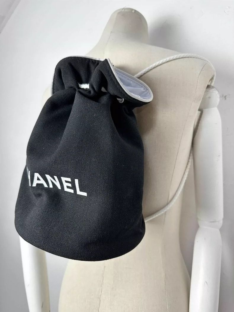 Chanel chanel Bucket canvas bag Size ONE SIZE - 4 Thumbnail