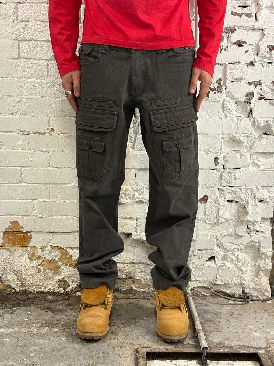 Dolce & Gabbana SS2008 Dolce & Gabbana Multi-Pocket Cargo Grey Pants Size US 34 / EU 50 - 1 Thumbnail