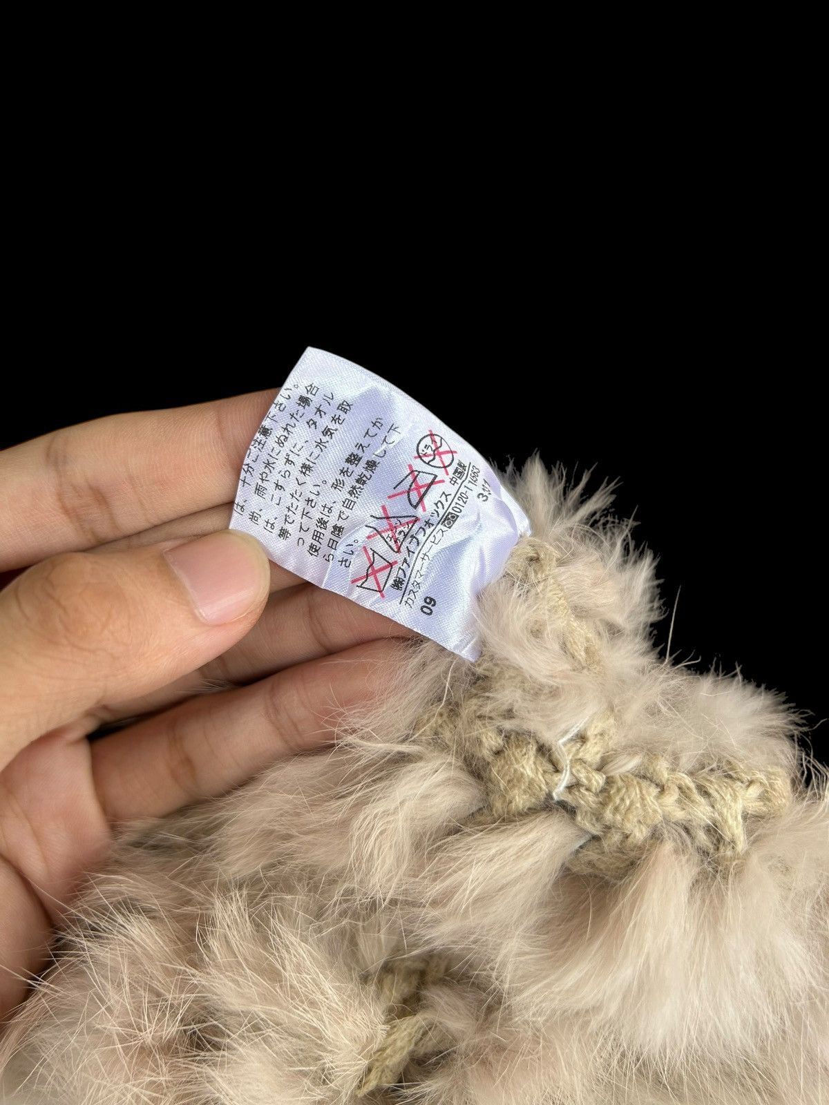 Japanese Brand × Kapital × Vintage Comme Ca Ism Fur Japanese Beanie Hats Size ONE SIZE - 9 Thumbnail
