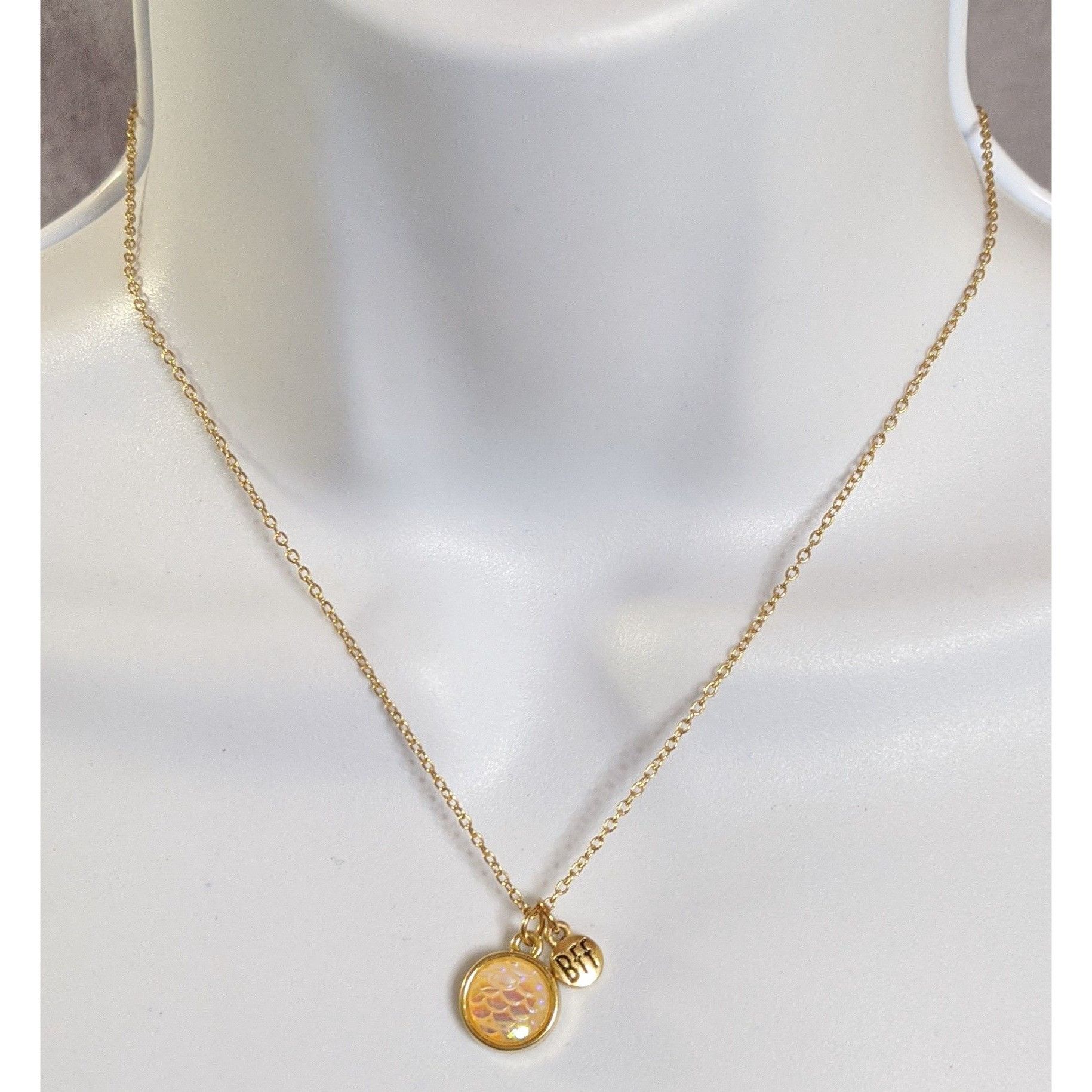 Other Whimsical Dragon Scale BFF Necklace Size ONE SIZE - 1 Thumbnail