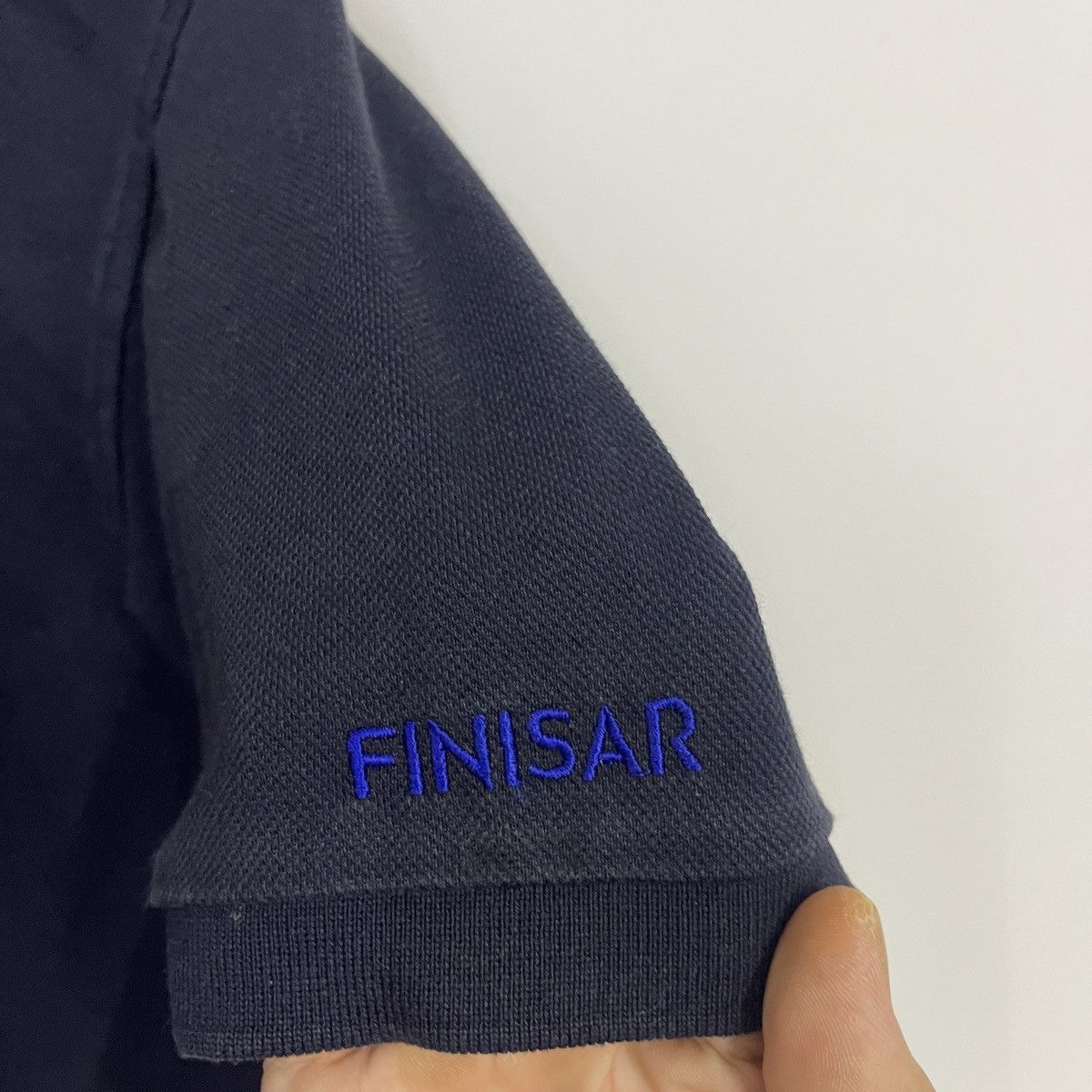 Uniqlo × Vintage UNIQLO Polo T-Shirt FINISAR Size US L / EU 52-54 / 3 - 3 Thumbnail