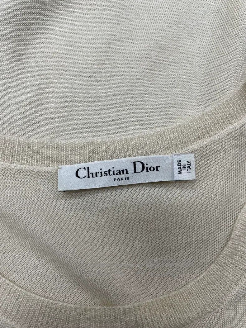Dior Dior Beige love studded short sleeves Size XS / US 0-2 / IT 36-38 - 4 Thumbnail