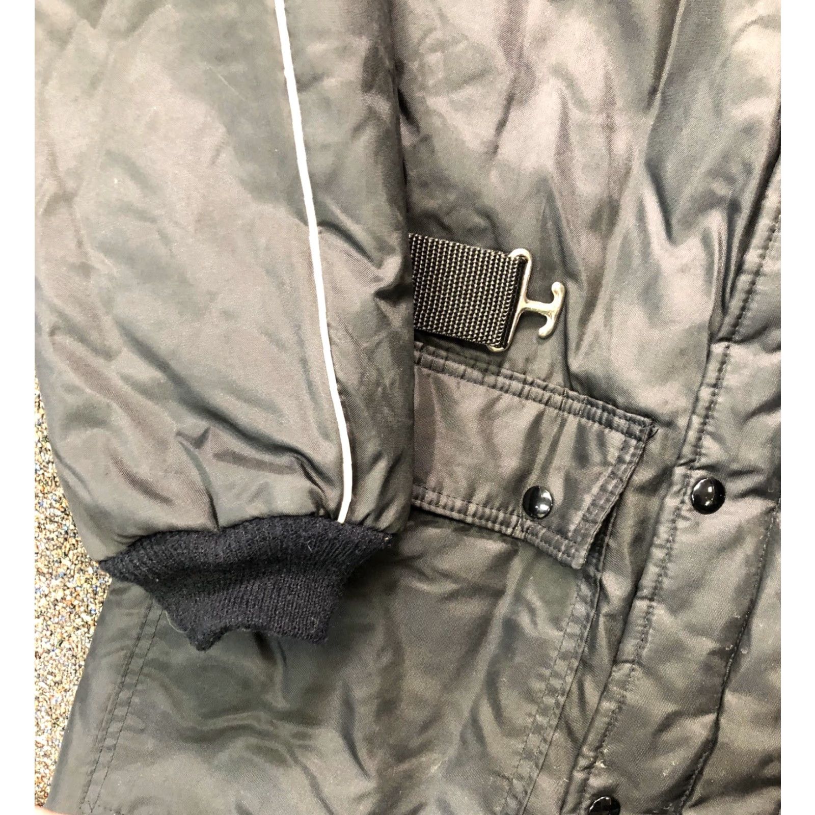 Vintage VINTAGE SAMCO Ski Snow Snowmobile Jacket Coat Black Grey Winter Mens L 70’s 80’s Size US L / EU 52-54 / 3 - 3 Thumbnail