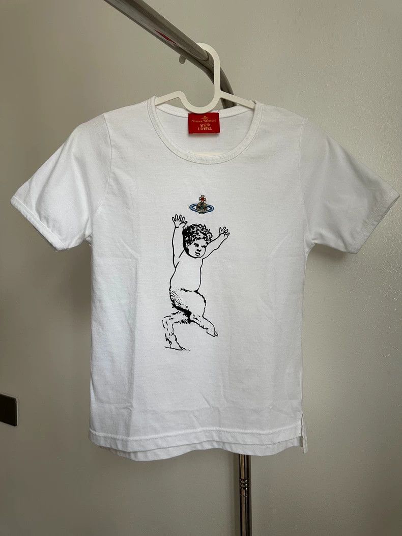 Vivienne Westwood Vivienne Westwood Vintage Saturn Logo T-Shirt - dmc Size US M / EU 48-50 / 2 - 1 Thumbnail