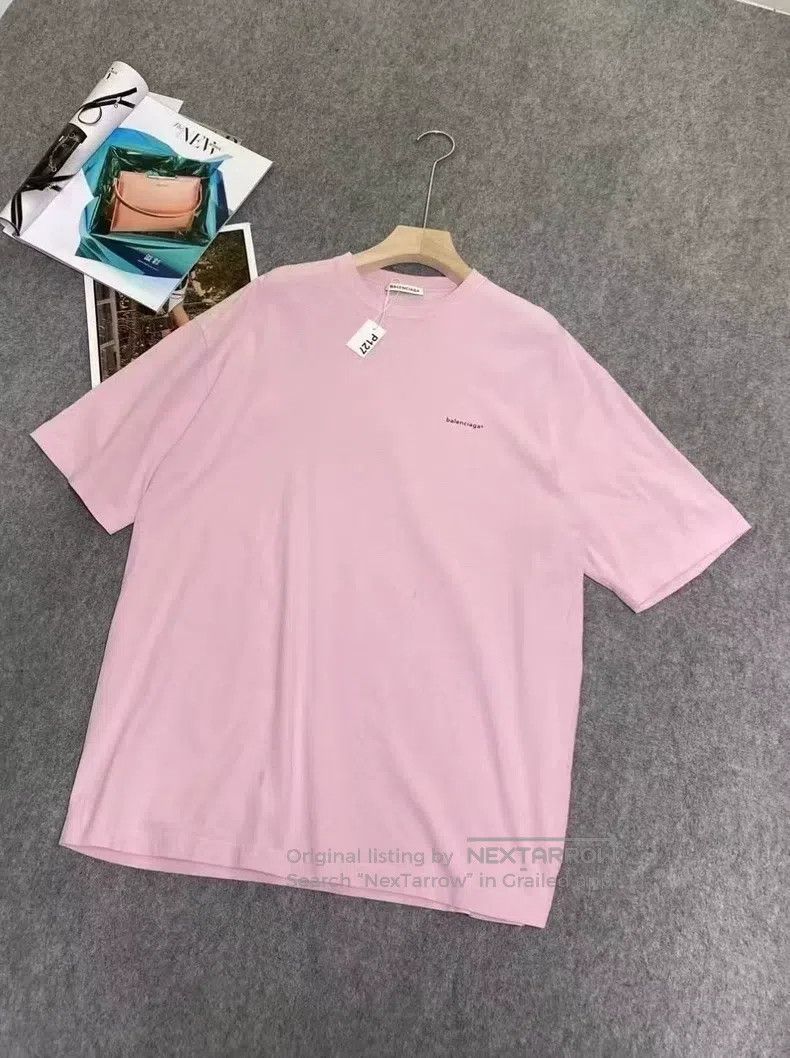 Balenciaga Balenciaga Small Logo Short Sleeve T-Shirt Size US S / EU 44-46 / 1 - 1 Thumbnail
