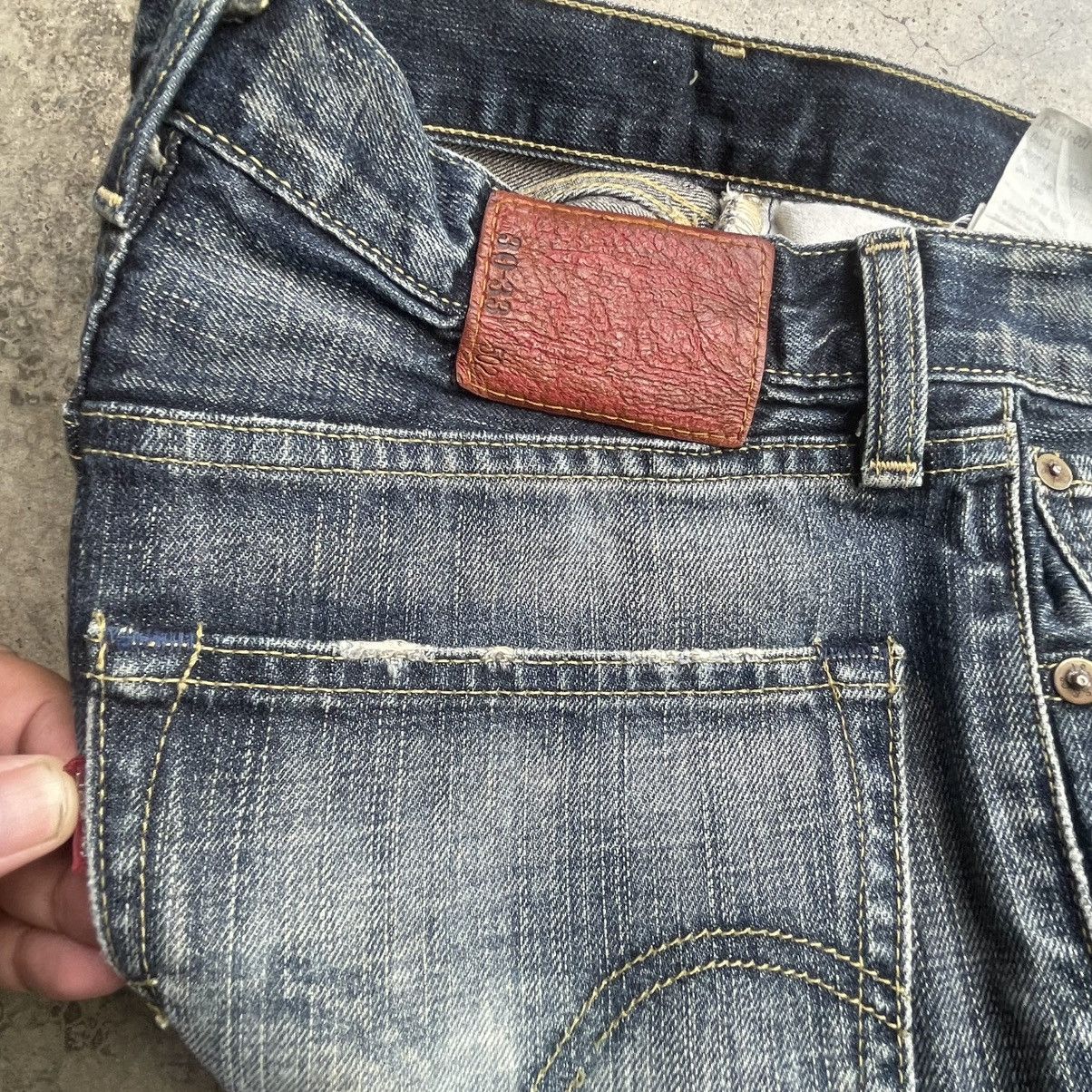 Levi's Vintage Clothing 🔥Vintage Levis 502 Stoned Washed Ripped Disteess Denim Jeans Size US 29 - 11 Thumbnail