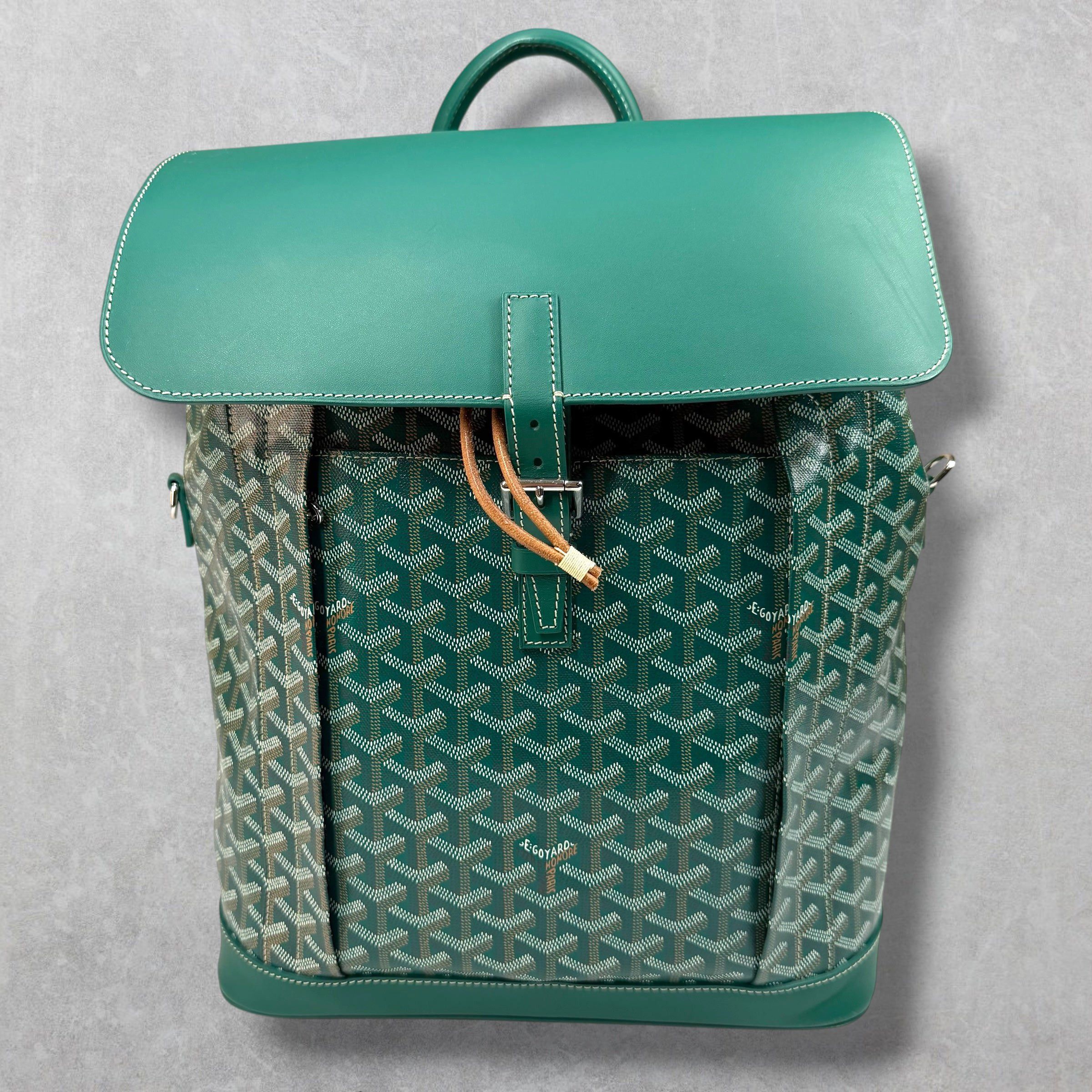 Goyard Goyard Green Alpin Backpack Size ONE SIZE - 2 Thumbnail