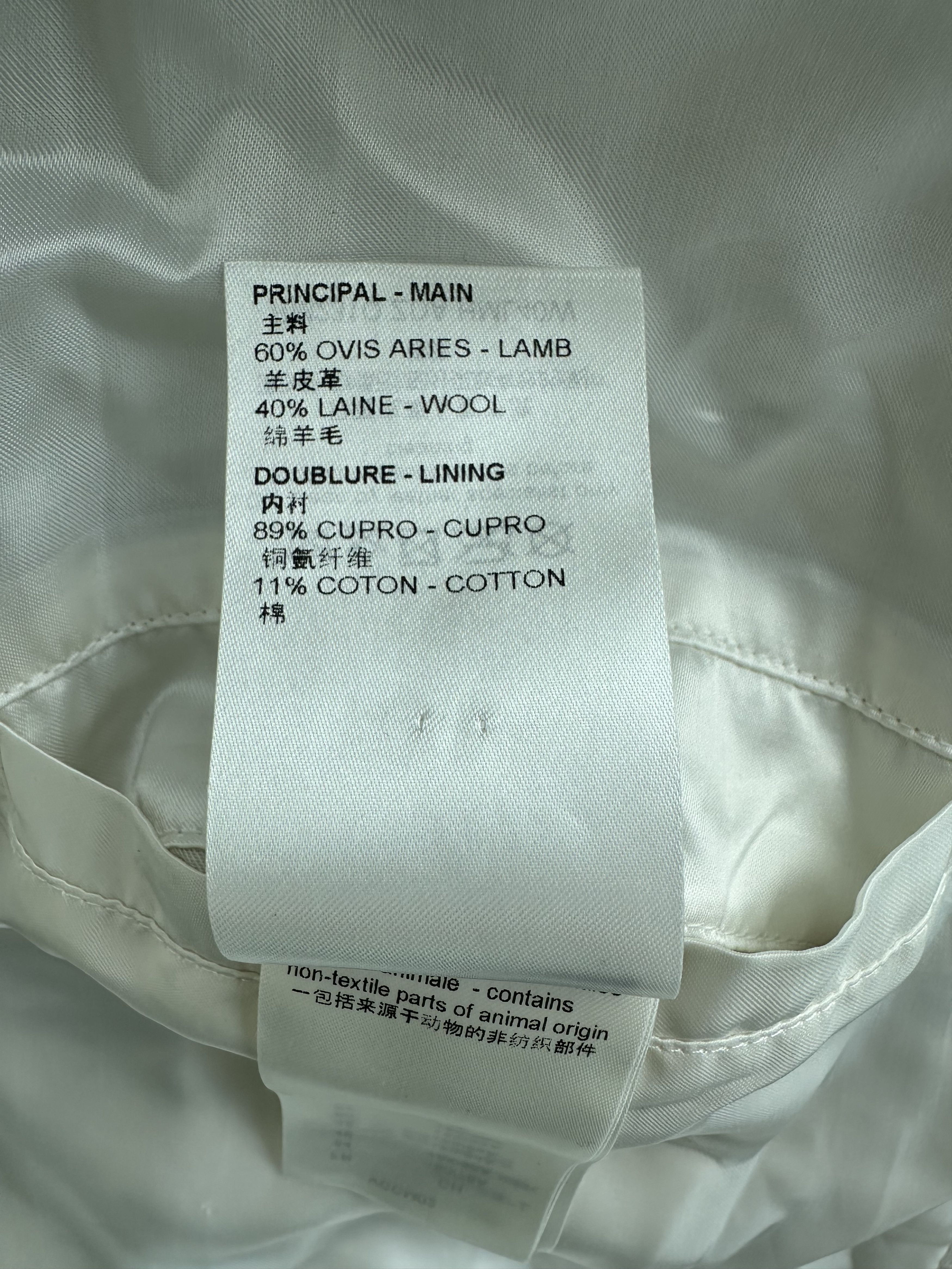Louis Vuitton Louis Vuitton White Monogram Mix Leather Jacket Size US XXL / EU 58 / 5 - 6 Thumbnail