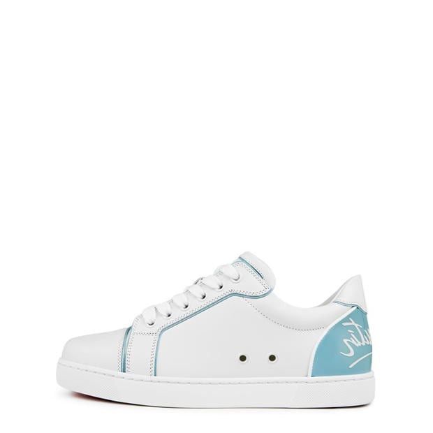 Christian Louboutin Vieira Leather Low Top Sneakers Size US 8 / IT 38 - 3 Thumbnail