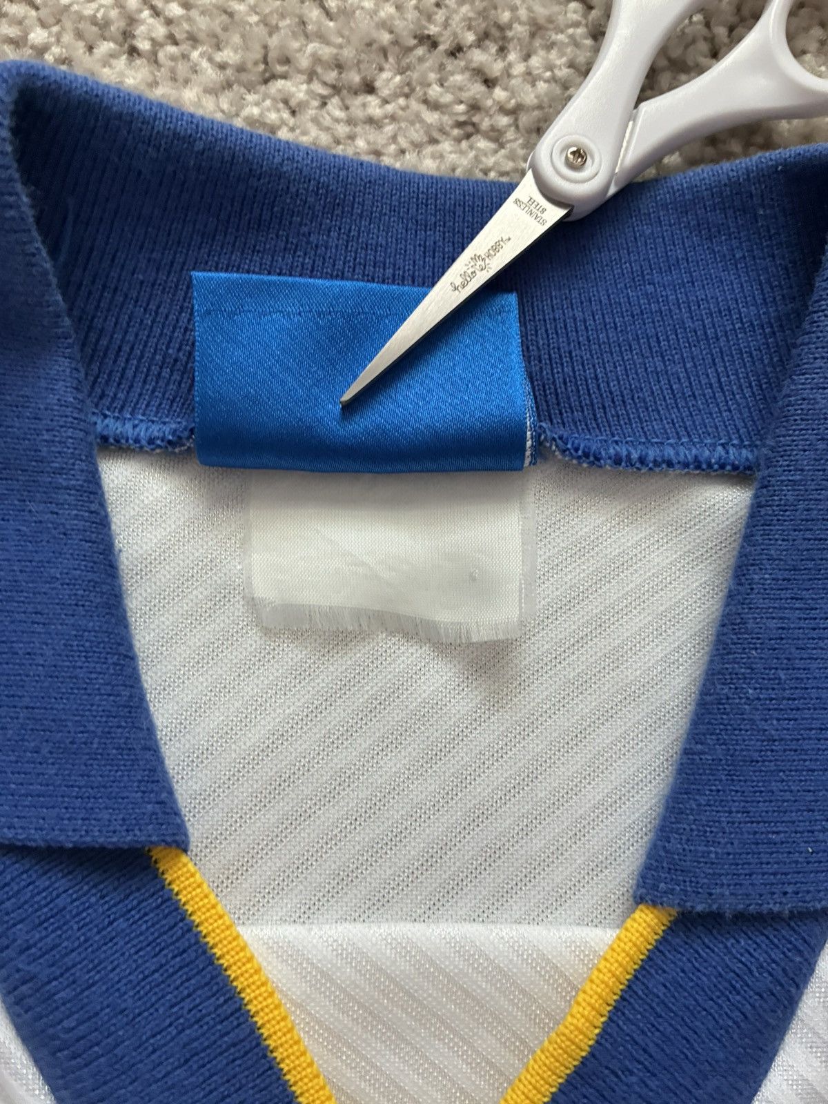 Umbro 1991/1992 Parma Away Kit Size US L / EU 52-54 / 3 - 6 Thumbnail