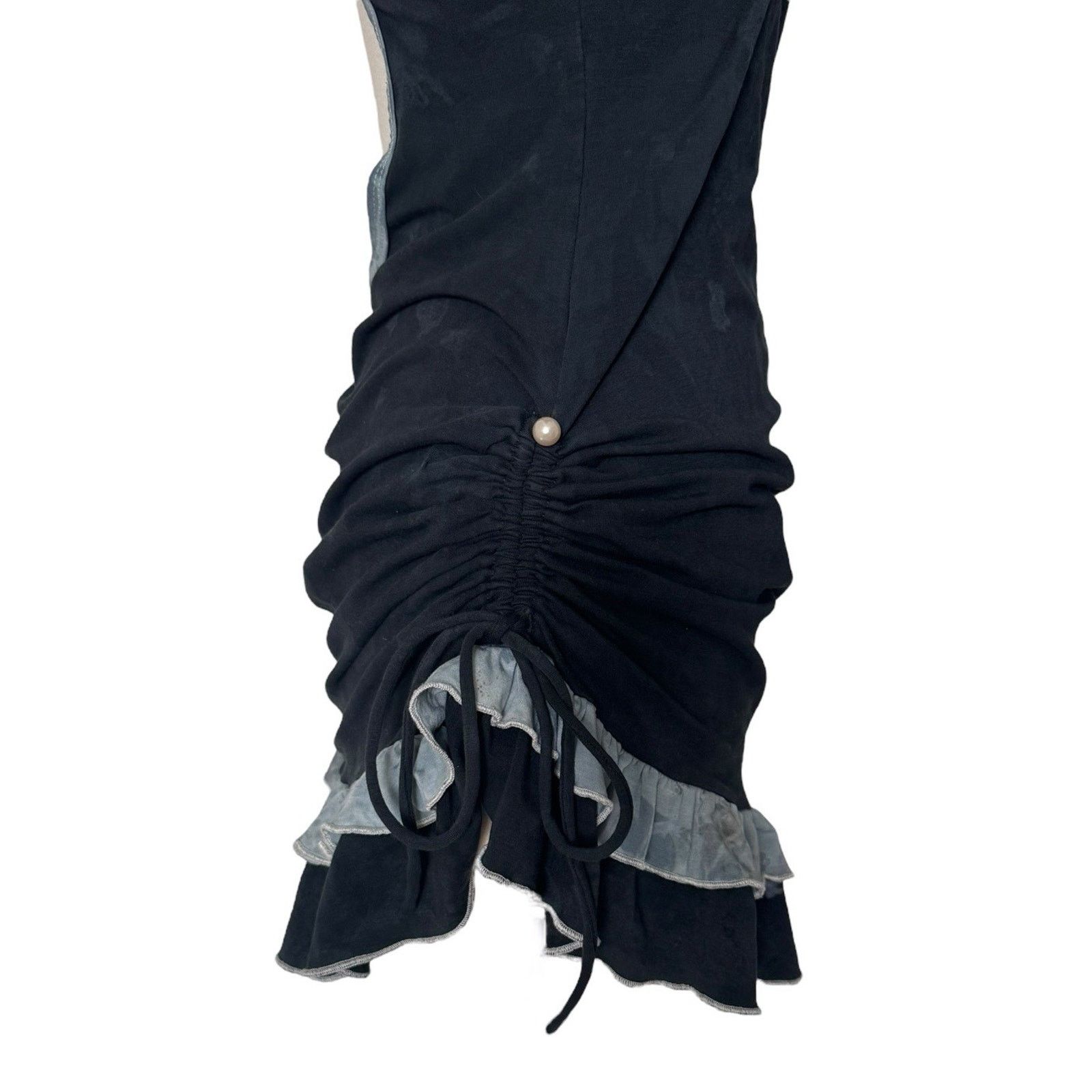 Other RARE Indie Vintage Mini Dress Y2K Coquette Cottagecore Goth Size M / US 6-8 / IT 42-44 - 7 Thumbnail