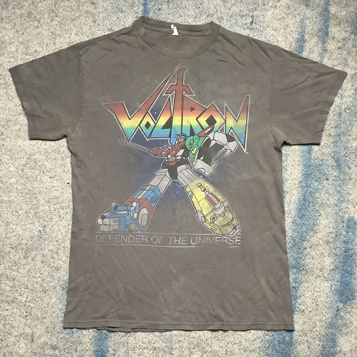 Anime × Japanese Brand × Vintage Vintage Sunfaded Voltron Defence of the Universe Rangers Size US M / EU 48-50 / 2 - 1 Thumbnail