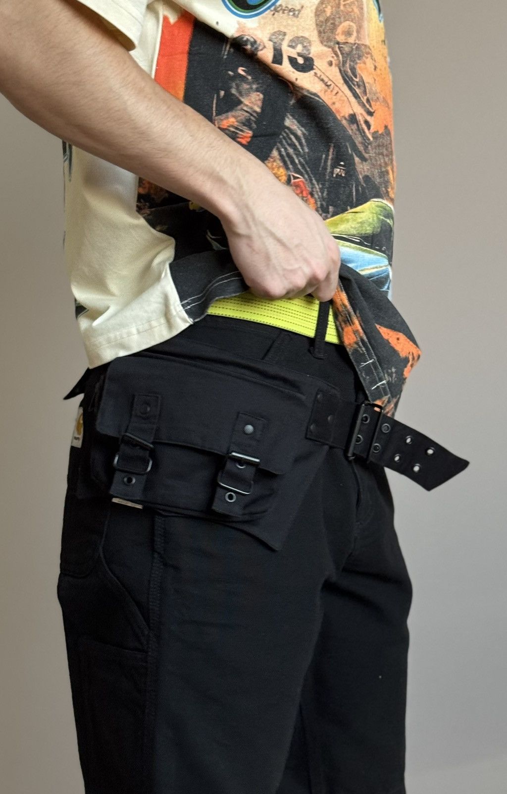 Hysteric Glamour Gothicana by EMP Belt Bag Bum Bag Black Waist Size ONE SIZE - 17 Thumbnail