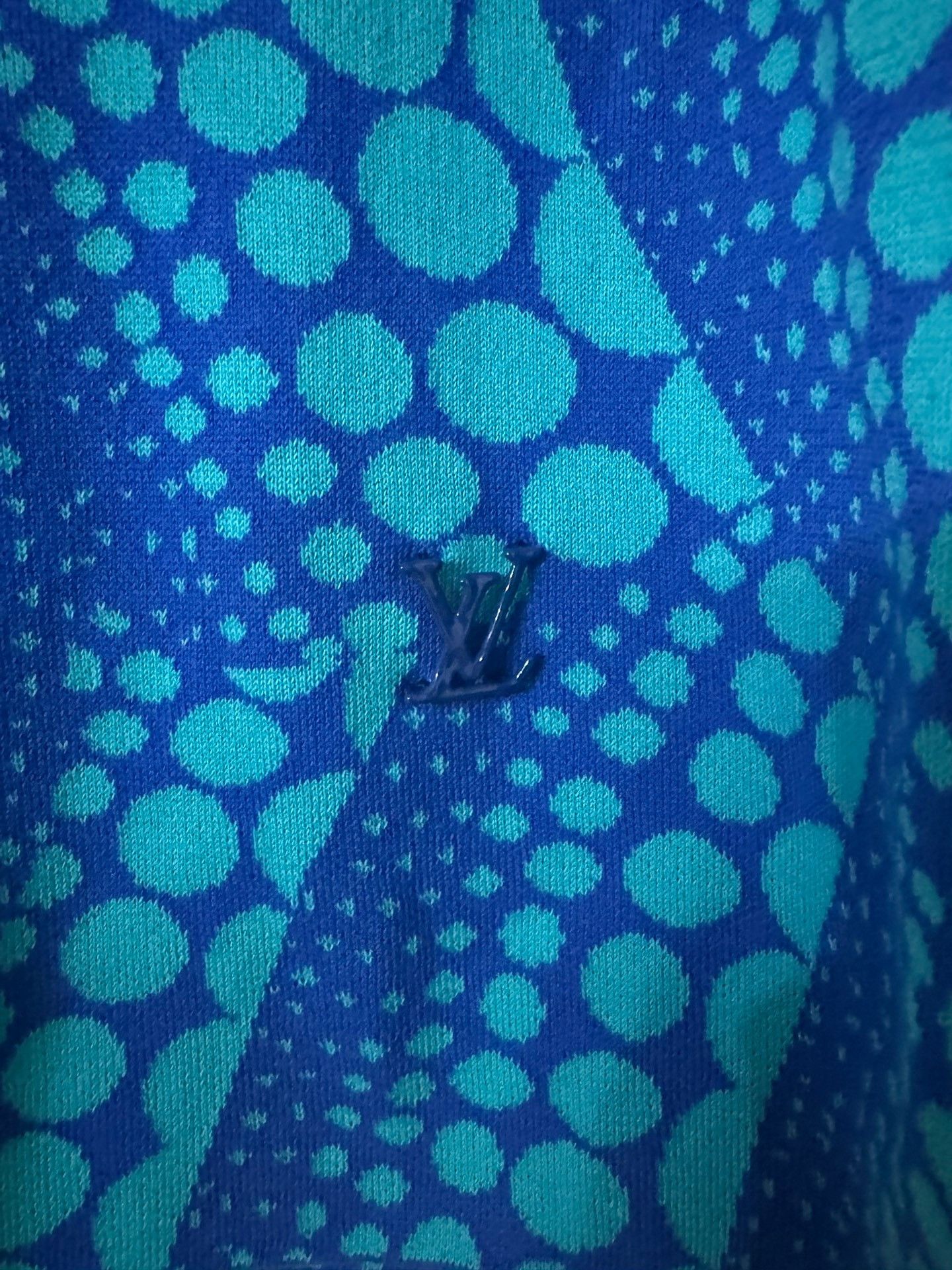 Louis Vuitton Louis Vuitton Yayoi Kusama polka-dot knitted short sleeve N Size US M / EU 48-50 / 2 - 2 Thumbnail