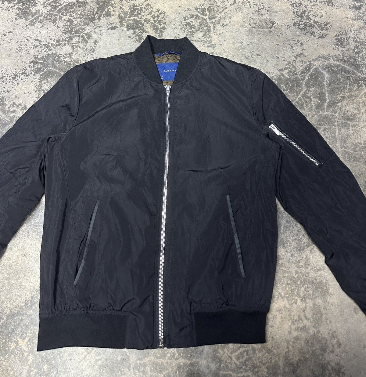 Zara 🔥🖤 Zara Man Bomber Jacket 🖤🔥 Size US M / EU 48-50 / 2 - 4 Thumbnail