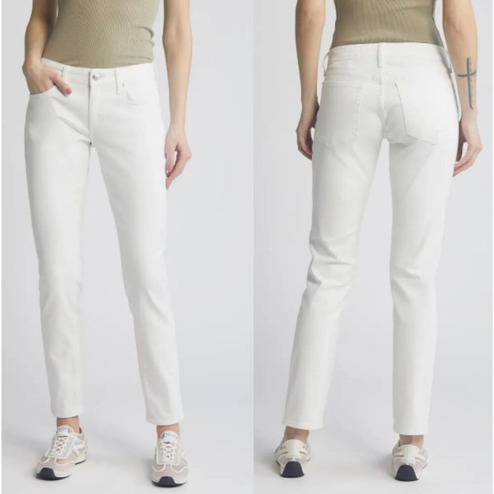 Joe's NWT New Joe's Jeans Pennie Straight Leg Stretch Off White J Size 26" / US 2 / IT 38 - 1 Thumbnail