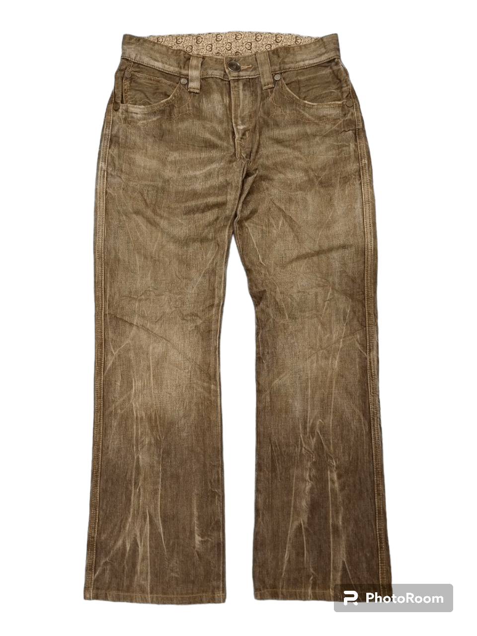 Edwin SiCK WASHED BROWN ⚡ EDWIN DENIM PANTS Size US 30 / EU 46 - 1 Thumbnail