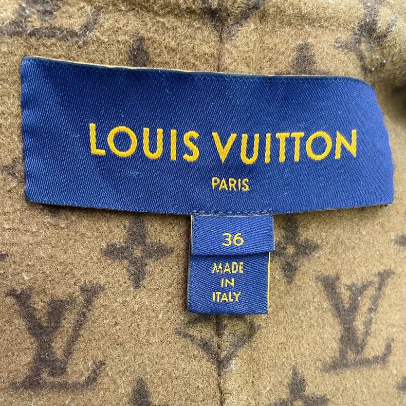 Louis Vuitton Louis Vuitton Solid Logo lace-up coat 2504-Nextarrow Size XS / US 0-2 / IT 36-38 - 5 Thumbnail