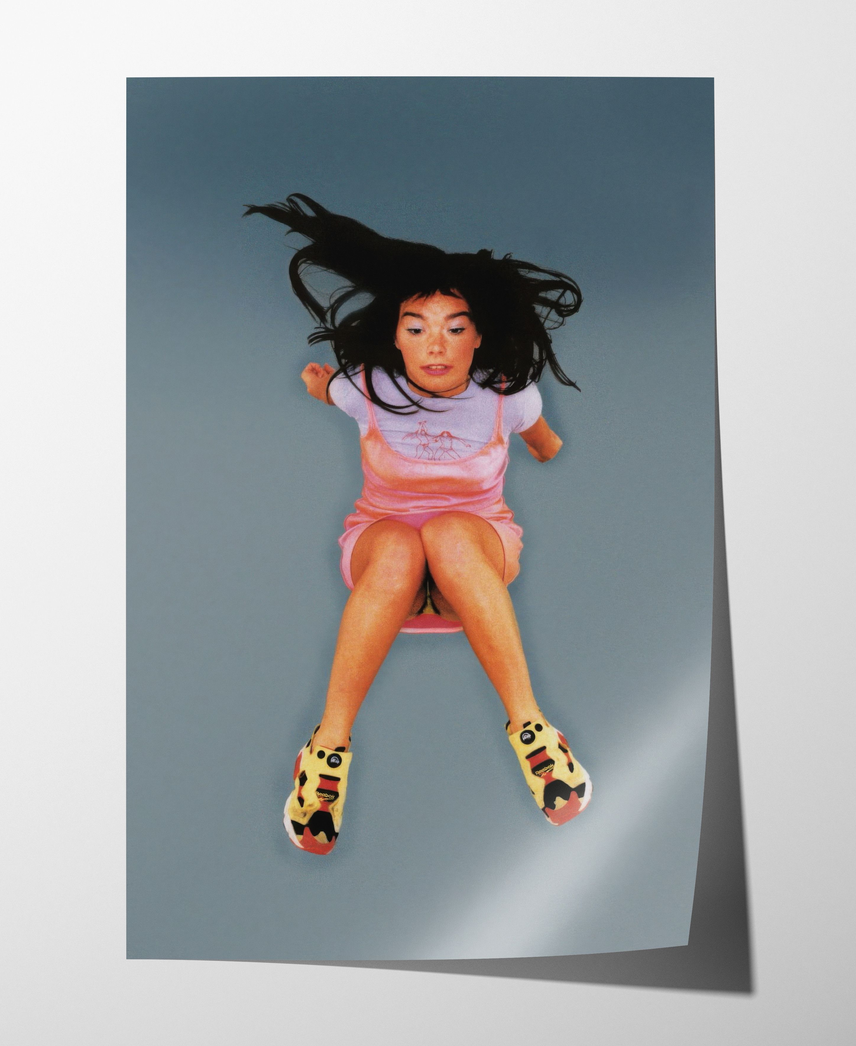 Band Tees Bjork Poster Print Tee Gift Vintage Music Band Merch Size ONE SIZE - 1 Thumbnail