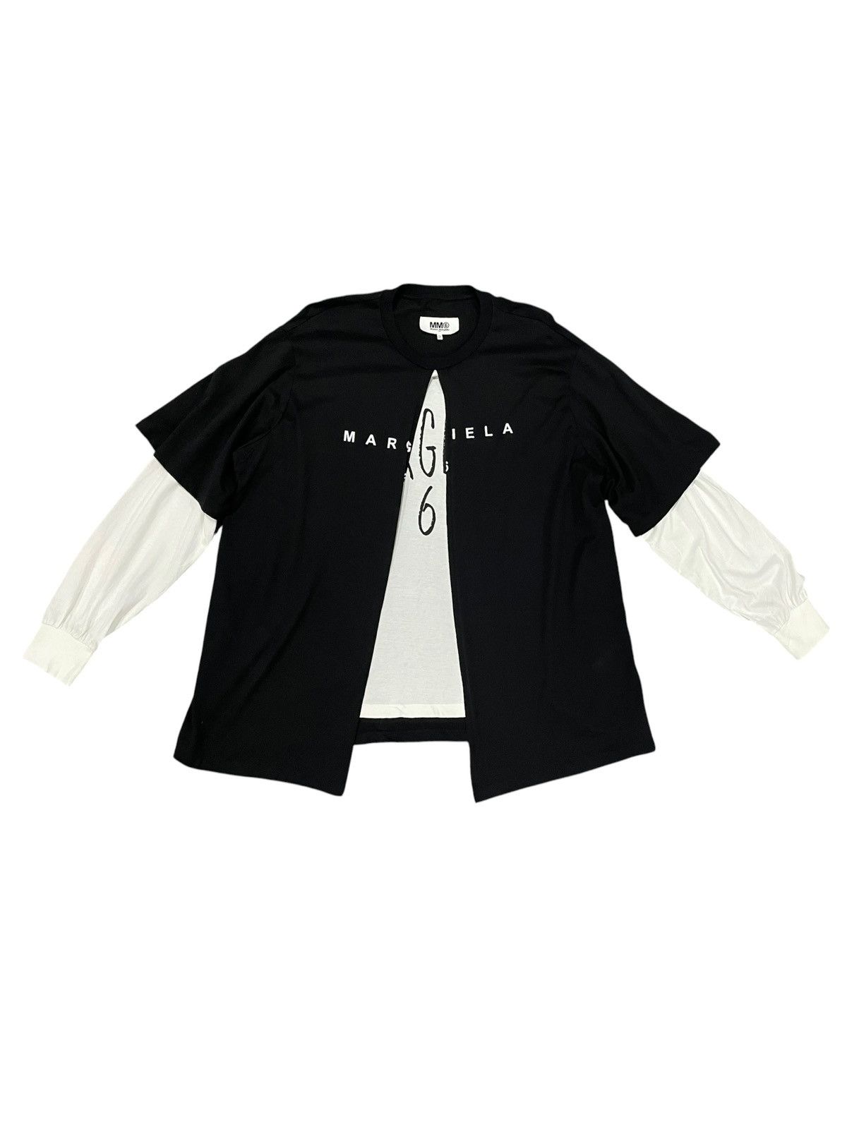 Maison Margiela MM6 Maison Margiela Double Layer Tee Size XL / US 12-14 / IT 48-50 - 10 Thumbnail