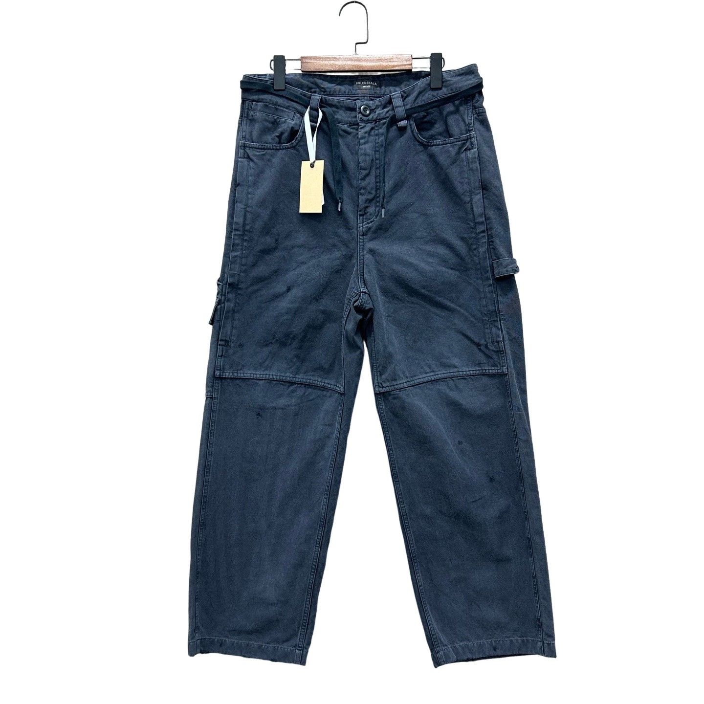 Balenciaga Balenciaga Washed Workwear Pants Size 28 Size US 28 / EU 44 - 1 Thumbnail