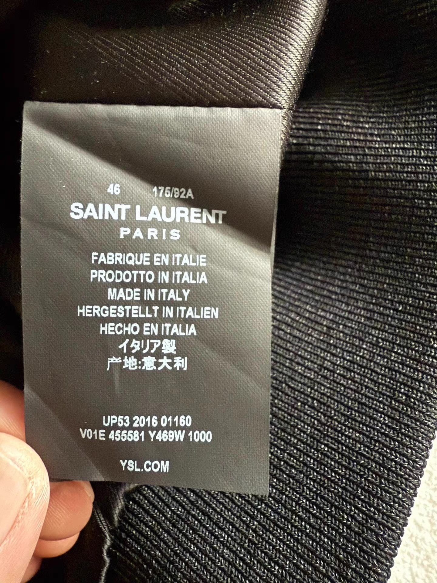 Saint Laurent Paris SLP Saint Laurent Sequin Diamond Jacket Ｑ23 Size US S / EU 44-46 / 1 - 2 Thumbnail