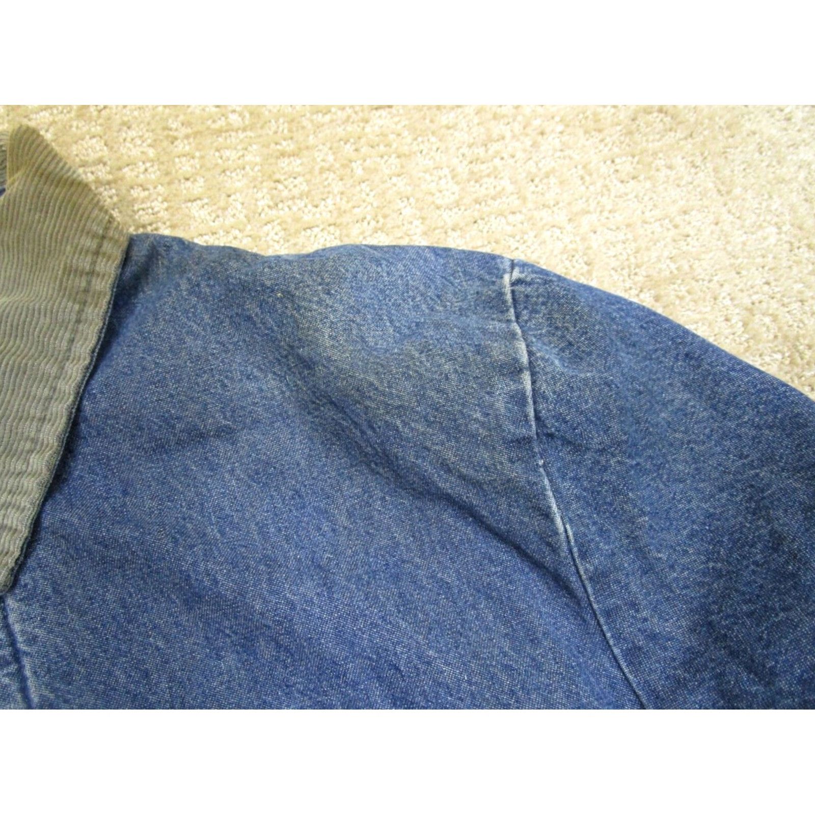 Denime VINTAGE Big Ben Denim Jacket Men XL Blue Chore Barn Coat 90s USA Jacket Size US XL / EU 56 / 4 - 5 Thumbnail