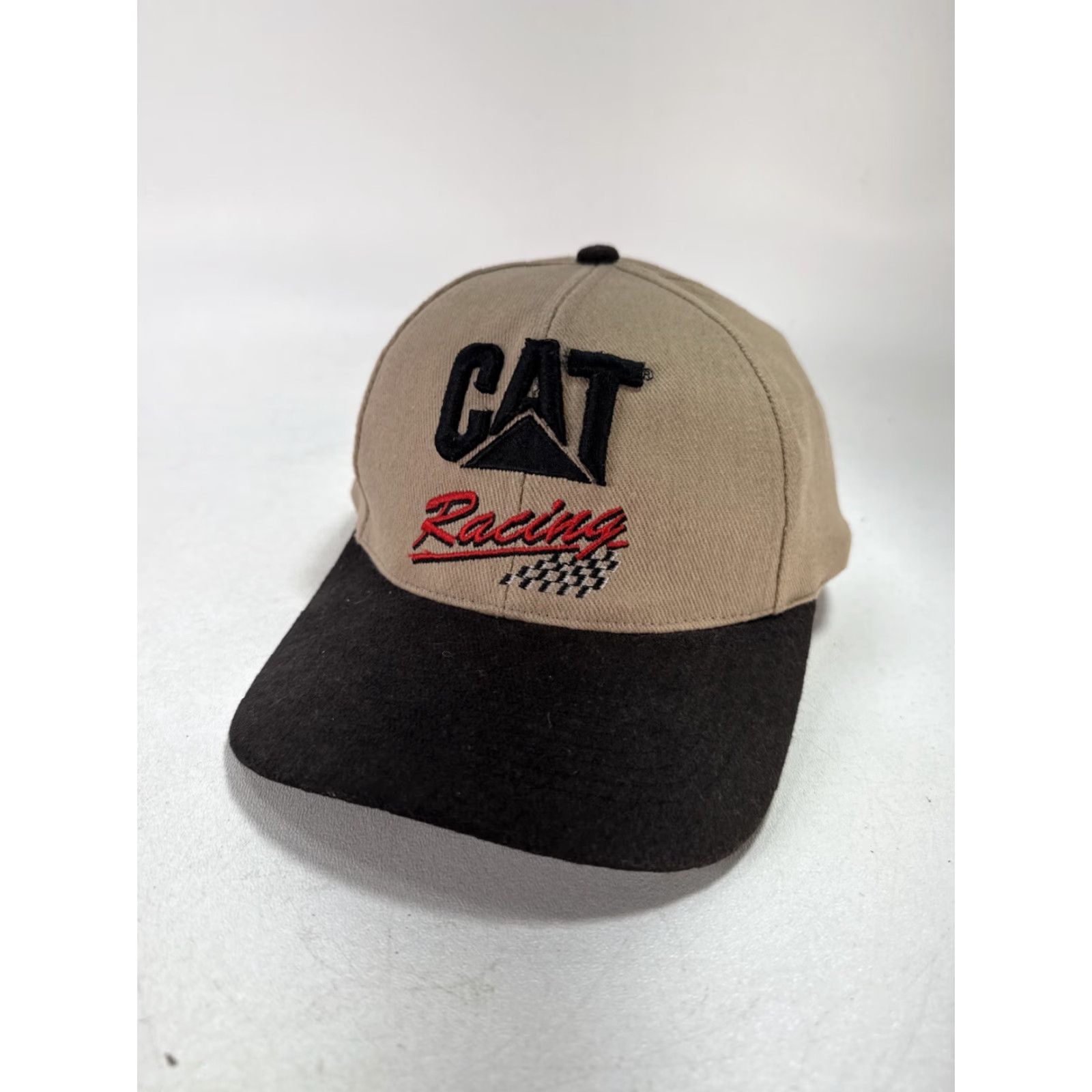 Vintage CYRK CAT Caterpillar Racing Cap Hat One Size Fits All SnapBack Embroidered NASCAR Hat Size ONE SIZE - 2 Thumbnail