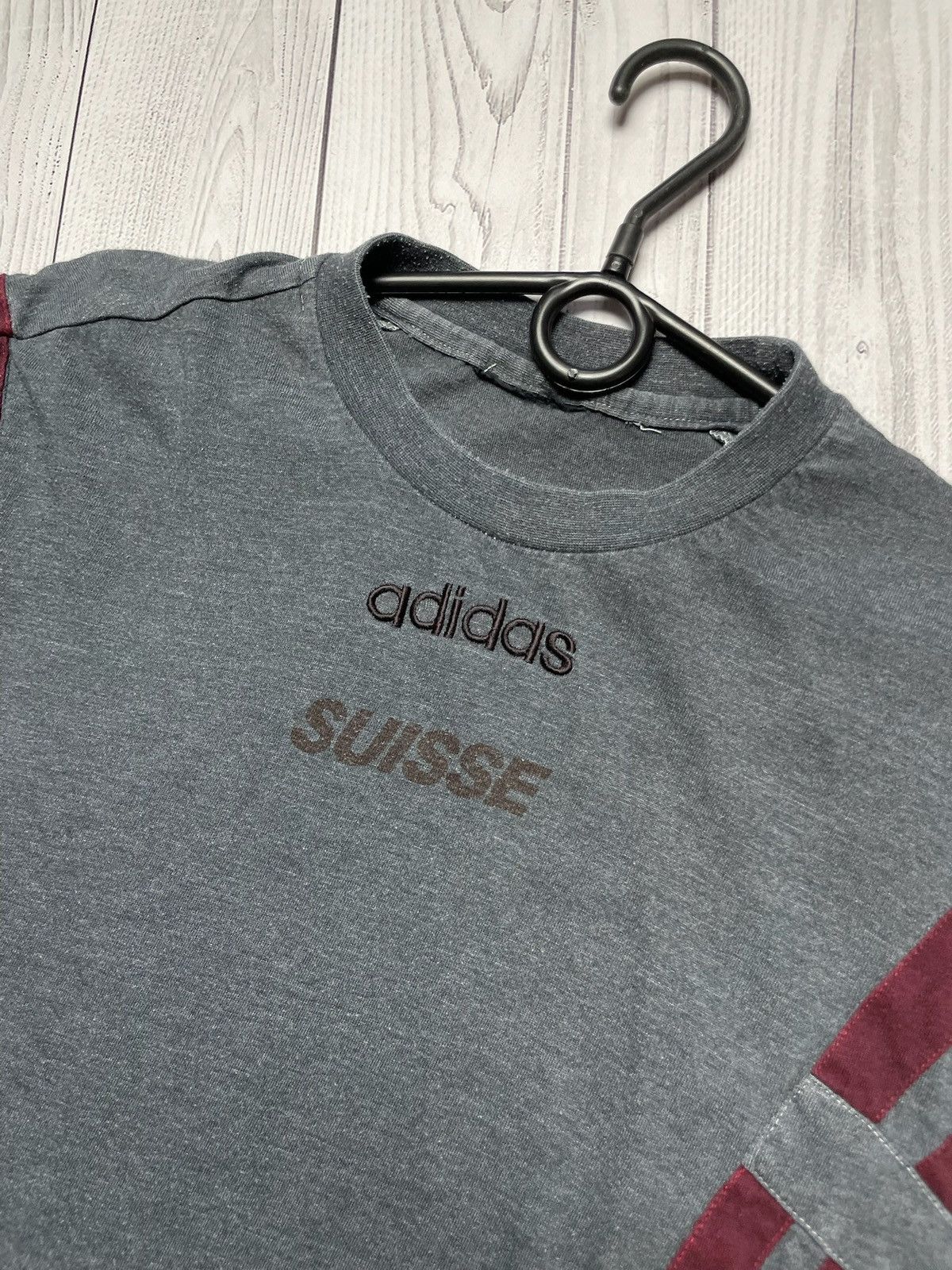 Adidas × Vintage Vintage adidas suisse soccer tee Switzerland size L rare Size US L / EU 52-54 / 3 - 3 Thumbnail