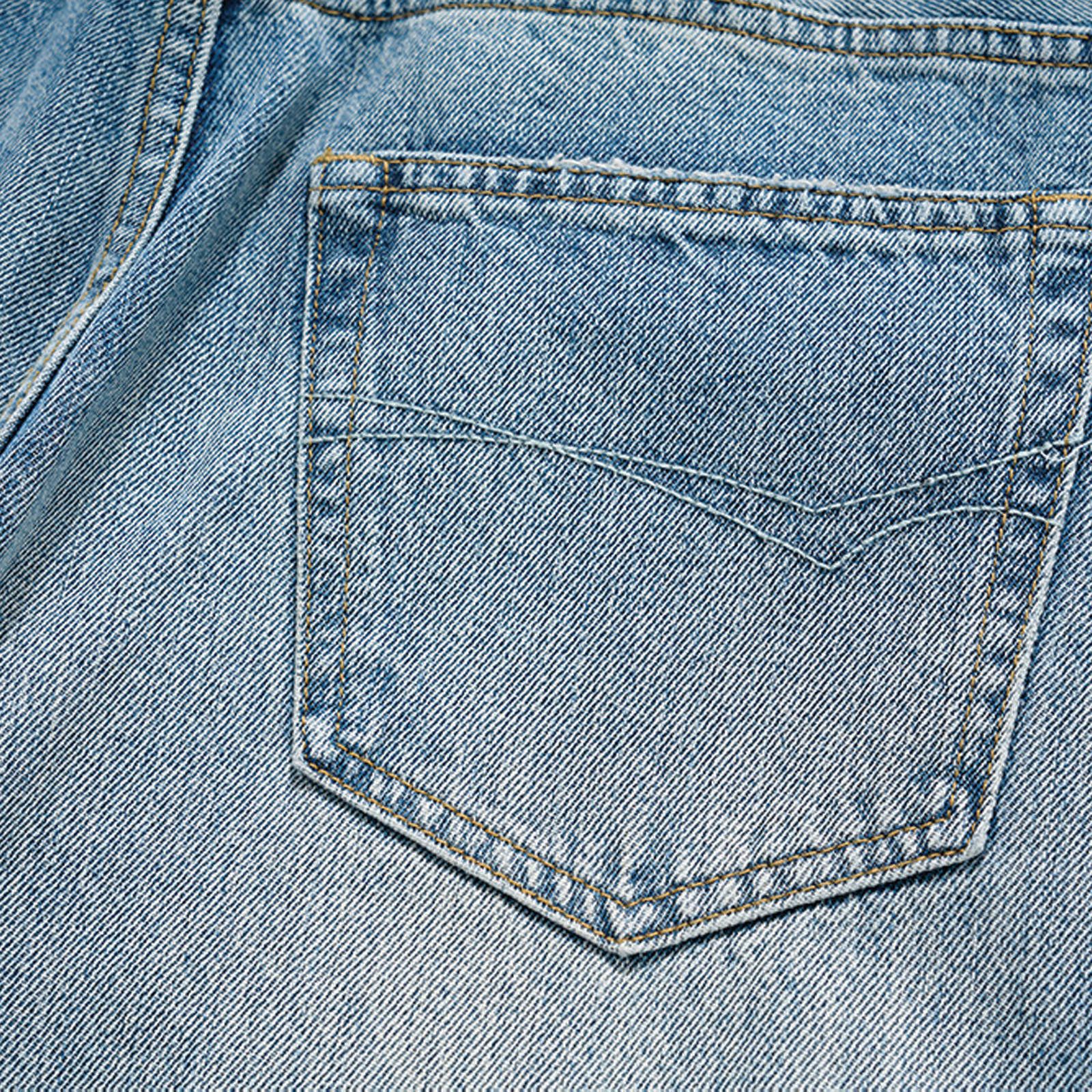 Jean Stacked Flare Bootcut Denim Jeans Size US 32 / EU 48 - 10 Thumbnail