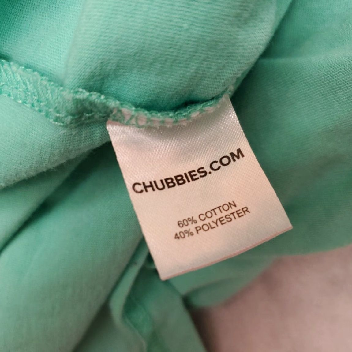 Chubbies Chubbies Mens XXL Green Graphic Skys Out Thighs Out Novelty Summer Tee Shirt Size US XXL / EU 58 / 5 - 4 Thumbnail