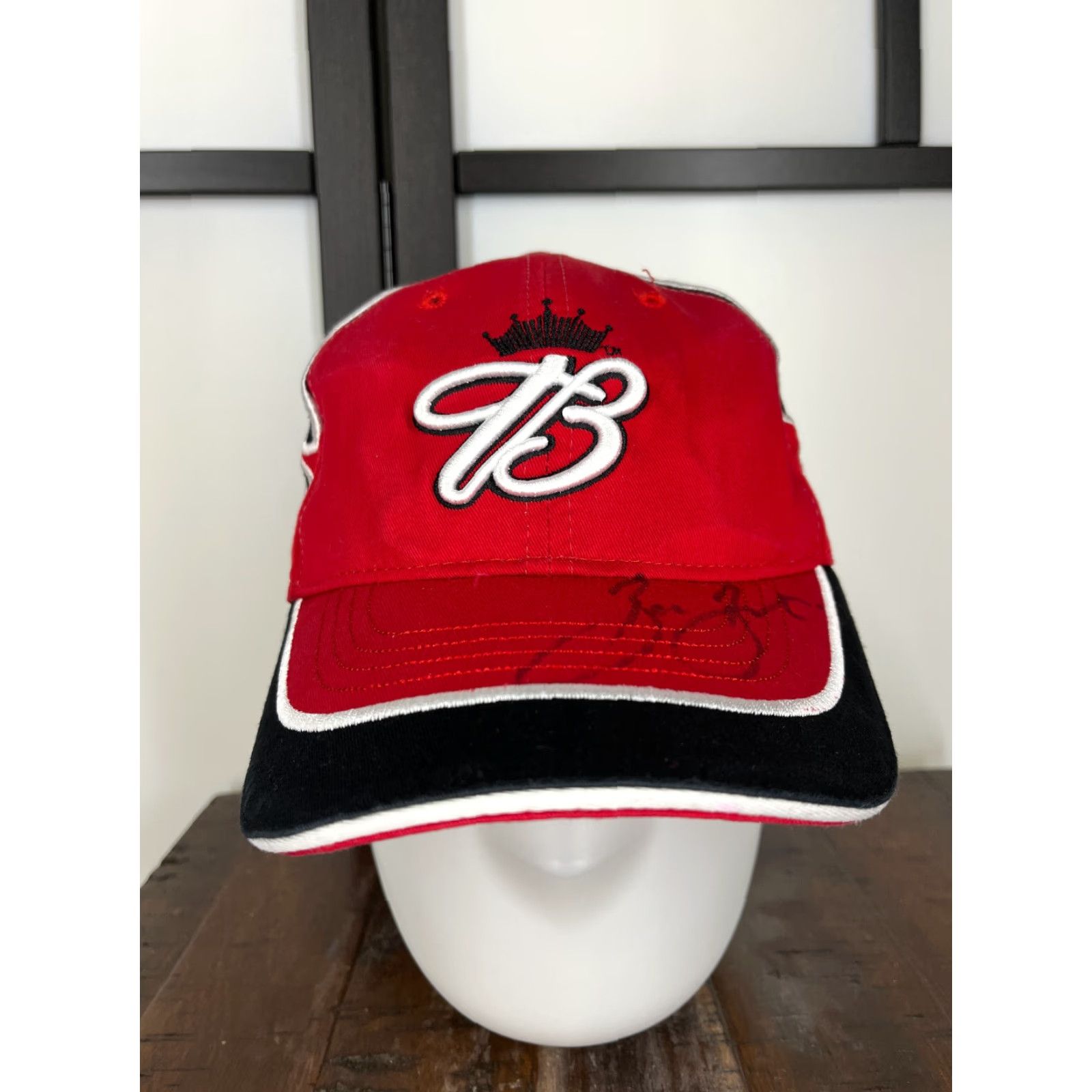 New Era New Era Budweiser Hat Cap Strap Back Adult One Size Red Baseball Mens Nascar 1980s? Size ONE SIZE - 2 Thumbnail