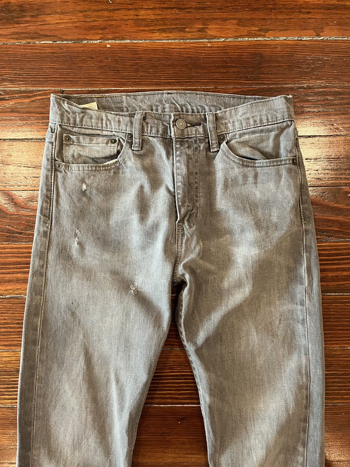Levi's Levi’s 510 Grey Denim Jeans — Men’s Size 31x32 Size US 31 - 3 Thumbnail