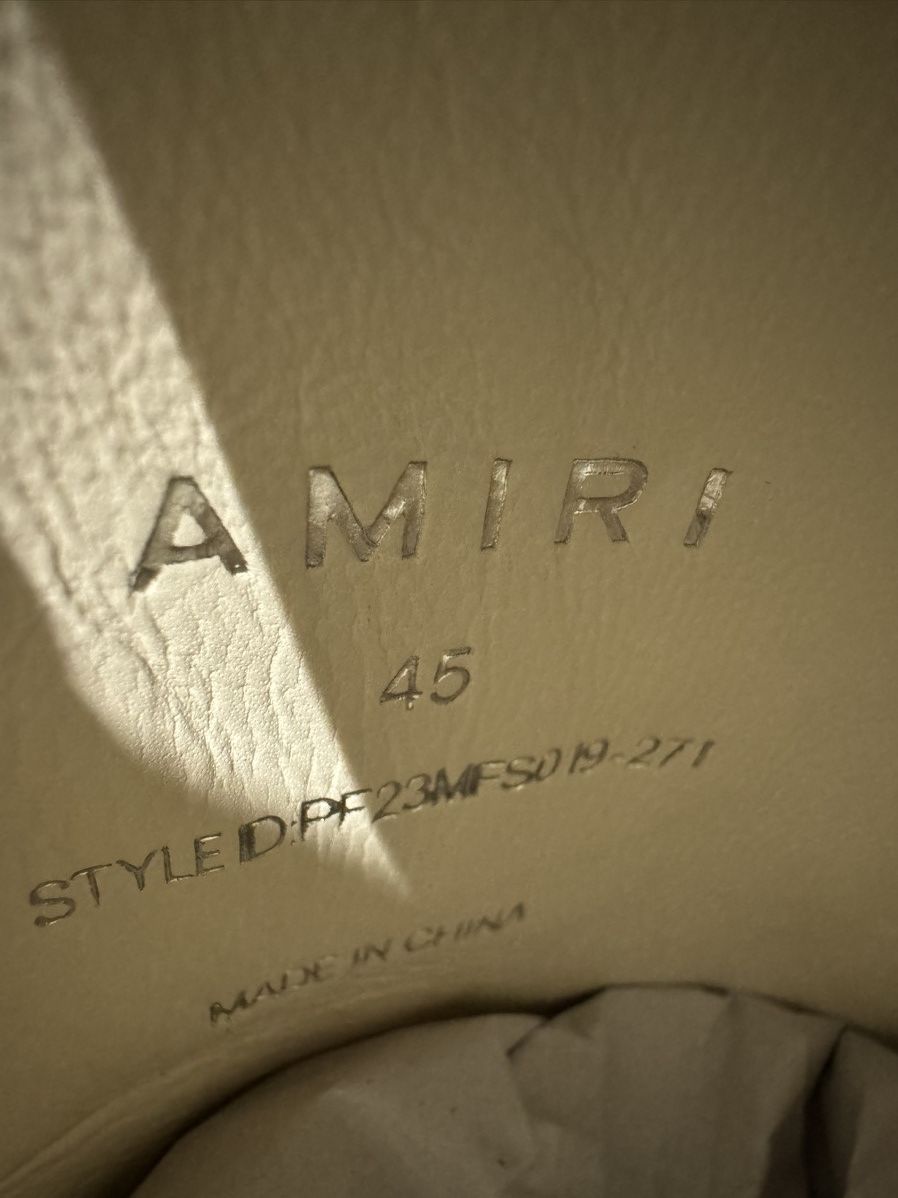 Amiri Amiri Star Slip On Sneaker NEW 750$ Size US 12 / EU 45 - 10 Thumbnail