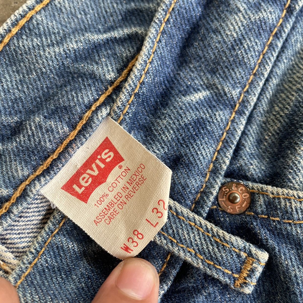 Levi's × Vintage 🔥Vintage Levis 505 Stoned Washed Distress Denim Jeans Size US 38 / EU 54 - 16 Thumbnail