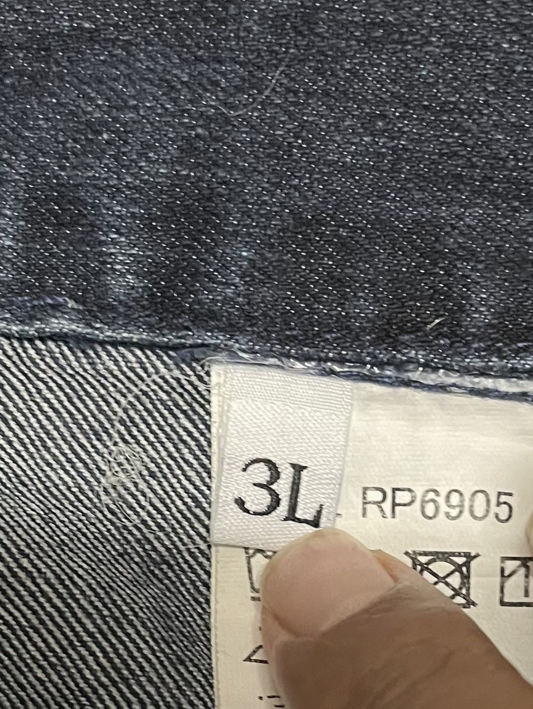 Japanese Brand Rocky Denim Cargo Pants Size US 36 / EU 52 - 11 Thumbnail