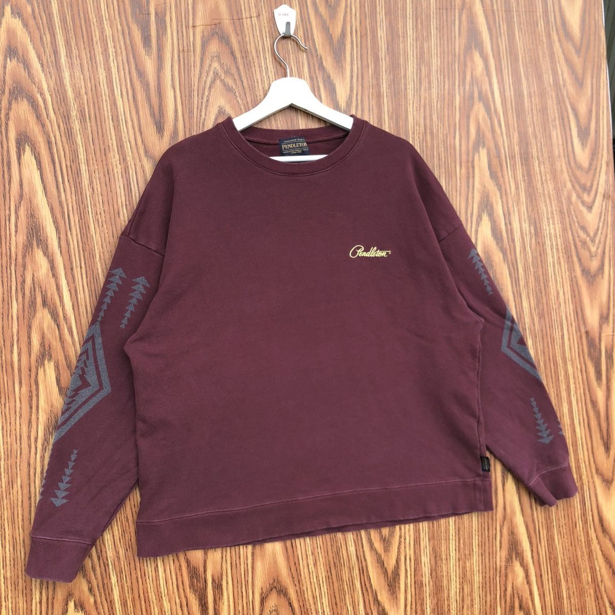 Pendleton Vintage Y2K Pendleton Navajo Art Pullover Sweatshirt Size US L / EU 52-54 / 3 - 6 Thumbnail