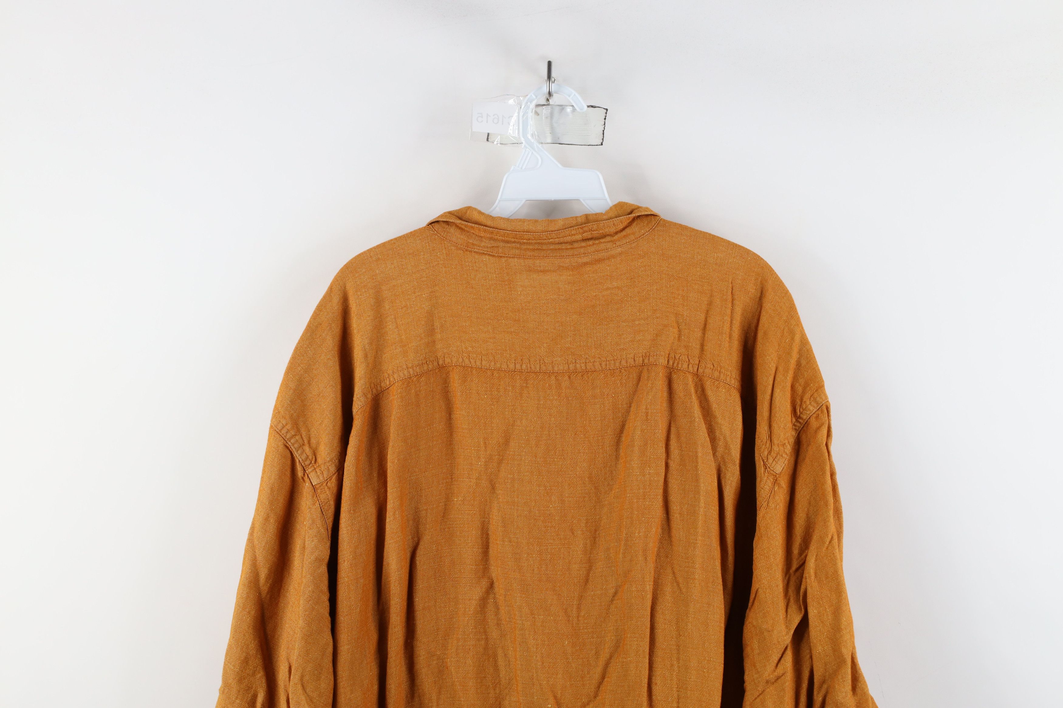 Enyce × Vintage Vintage 90s Y2K Enyce Blend Baggy Collared Button Shirt Size US XXL / EU 58 / 5 - 10 Thumbnail