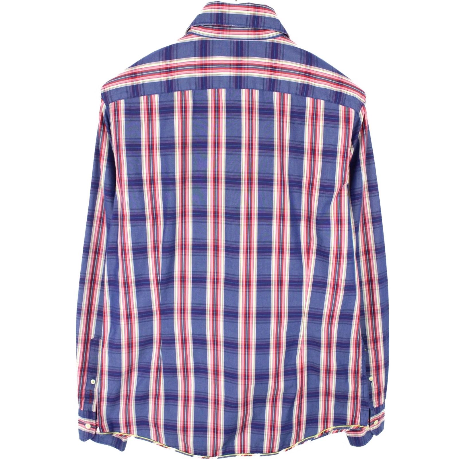 Gant GANT Rugger Vintage Slim Fit Shirt Men M Plaid Logo Button-Up Multicoloured Long Sleeve Slim Fit Shirt Mens Size US M / EU 48-50 / 2 - 2 Thumbnail