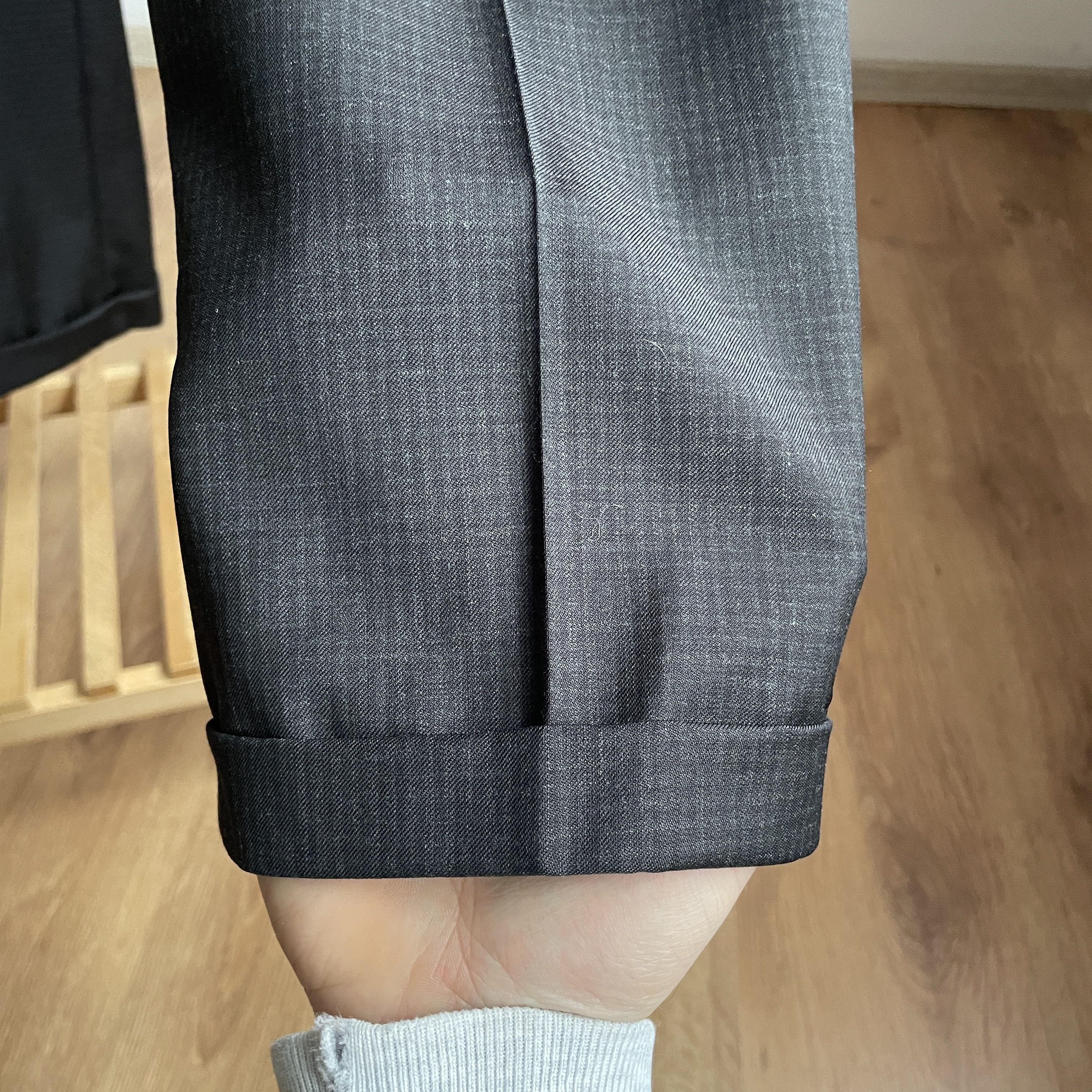 Paoloni Paoloni Checkered Wool Suit Size EUR 54 Size 44R - 13 Thumbnail