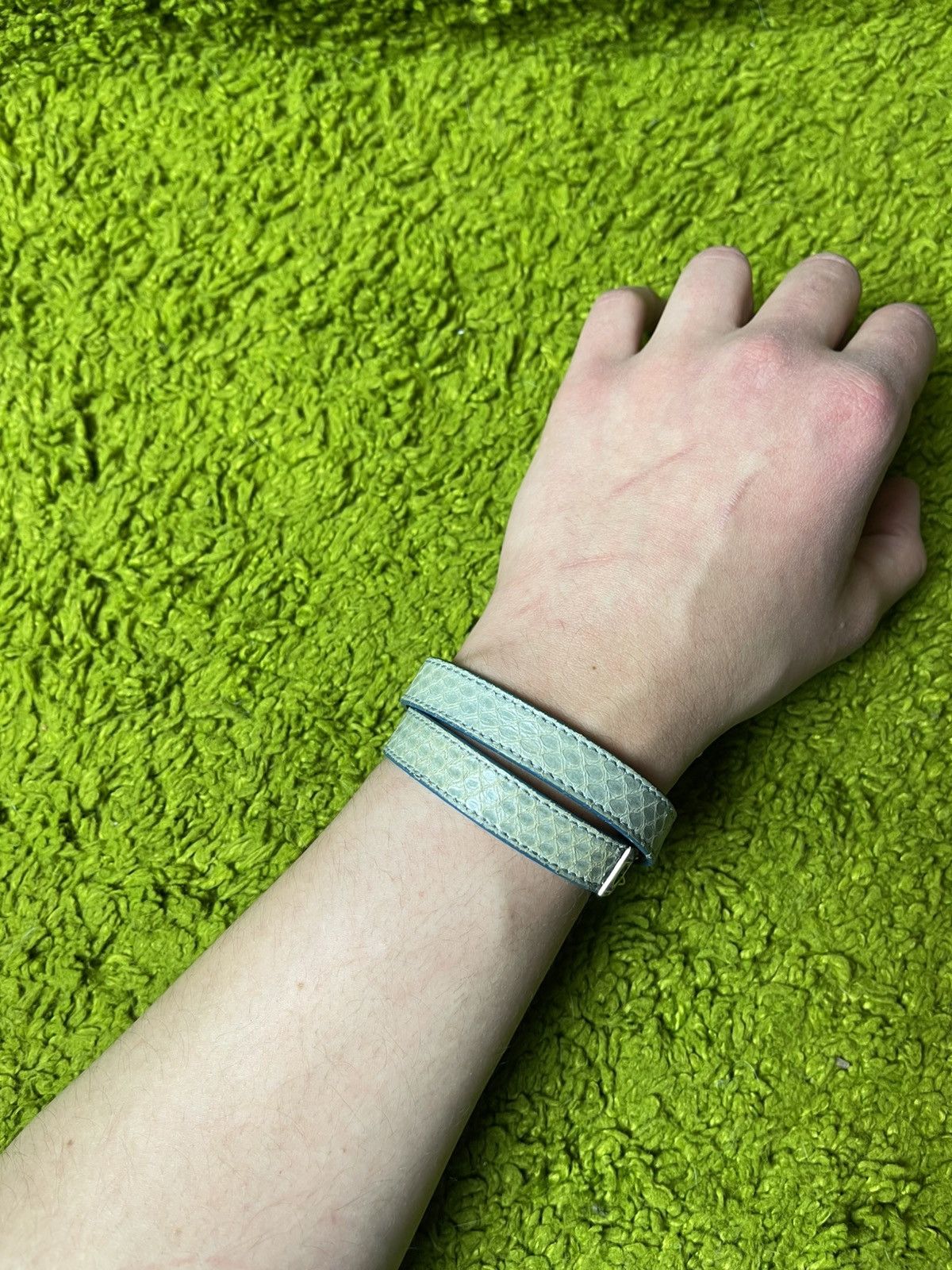 Fendi Fendi real snakeskin bracelet Size ONE SIZE - 1 Thumbnail