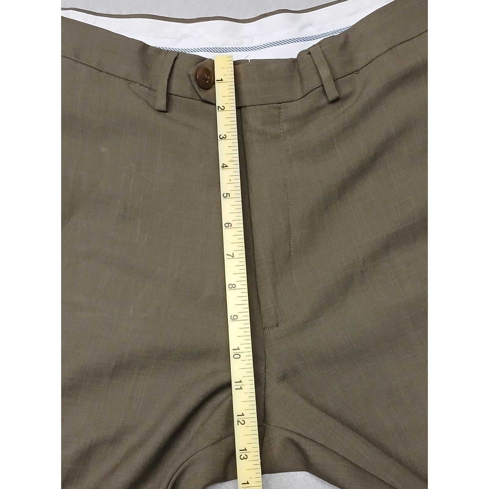 Haggar Haggar 38x32 Beige Polyester Relaxed Comfort Classic Pants Size US 38 / EU 54 - 4 Thumbnail