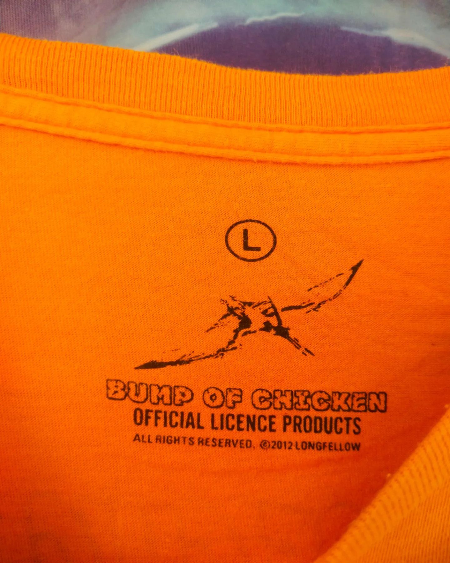 Band Tees Bump of Chicken Gold Glider Tour 2012 Band Tee Size US L / EU 52-54 / 3 - 7 Thumbnail