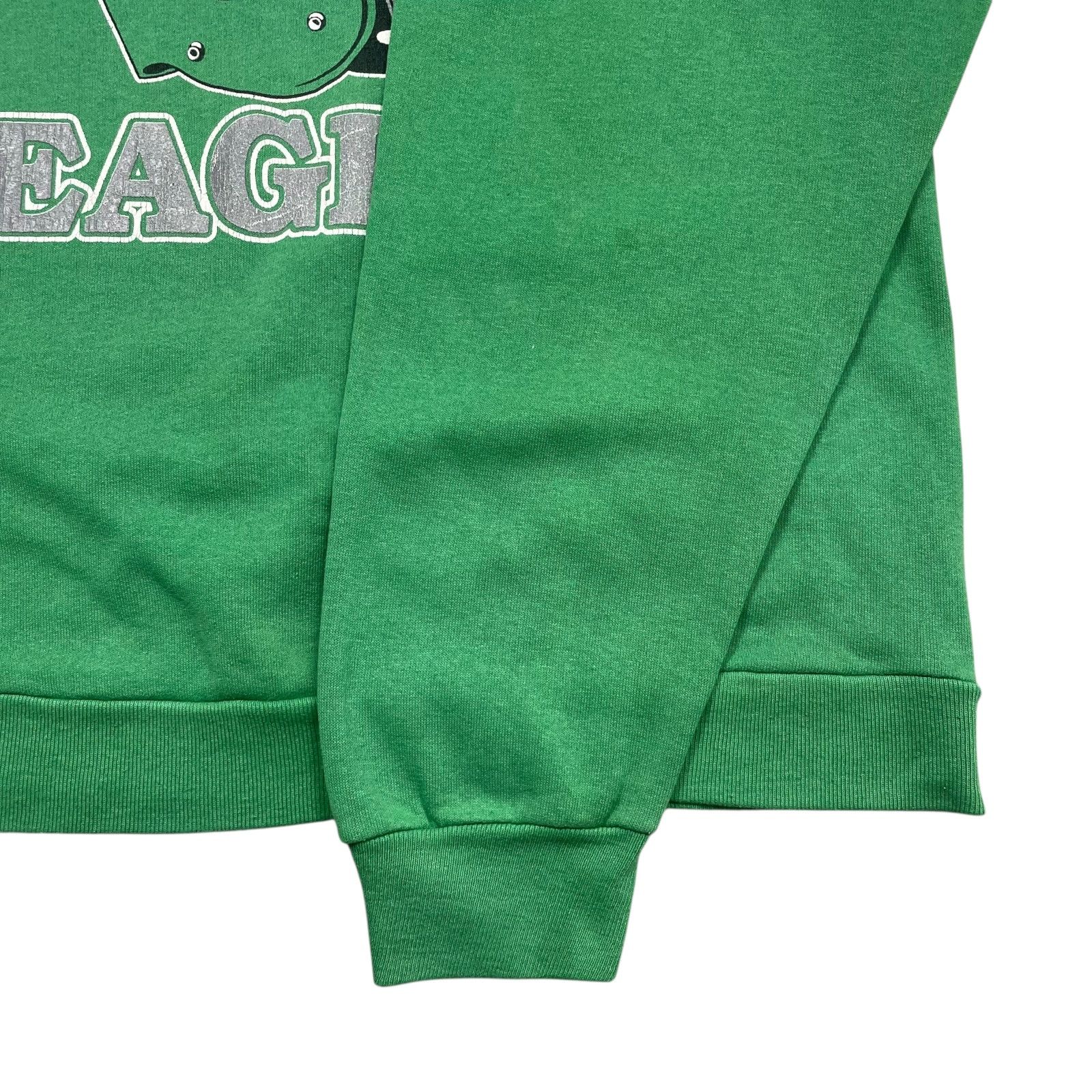NFL VTG 90s PHILADELPHIA EAGLES TRENCH SWEATSHIRT KELLY GREEN Size US L / EU 52-54 / 3 - 5 Thumbnail