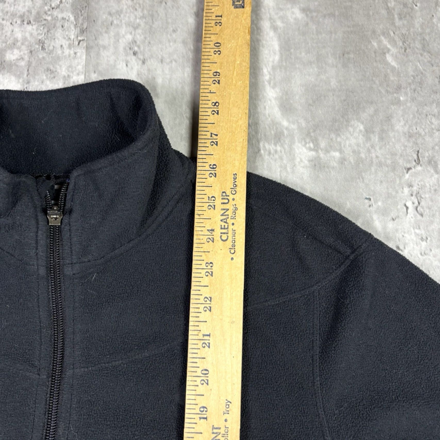 Nike VINTAGE Nike Fleece Jacket Women Adult Large Black Full Zip 2000s Y2K Size L / US 10 / IT 46 - 5 Thumbnail