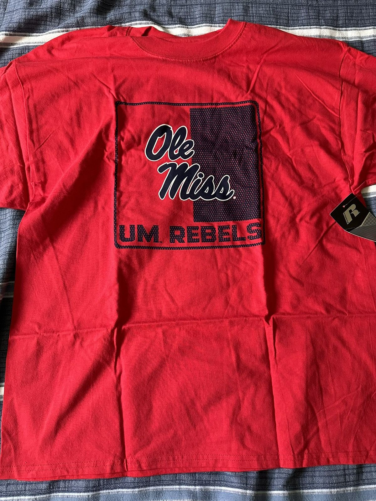 Russell Athletic Ole Miss Tee Size US XL / EU 56 / 4 - 1 Thumbnail
